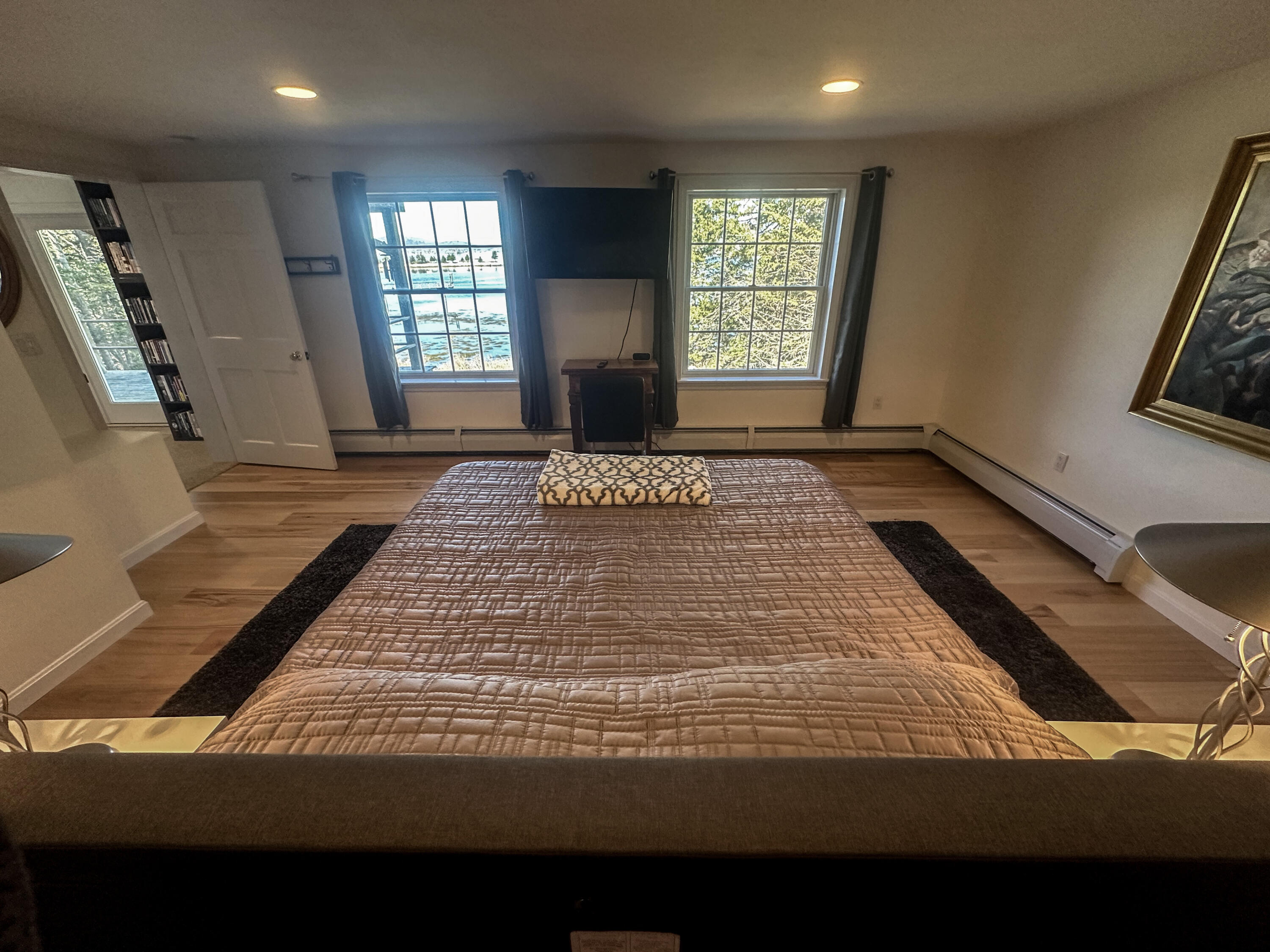 447 Ferry Road Islesboro, ME 04848 - Photo 66 of 82 lowerlevelbedroomview