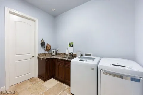 a room with storage and utility