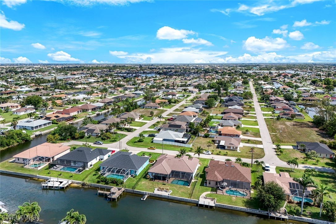 208 Southwest 15th Street Cape Coral, FL 33991 - Photo 37 of 50 an aerial view of residential houses with outdoor space