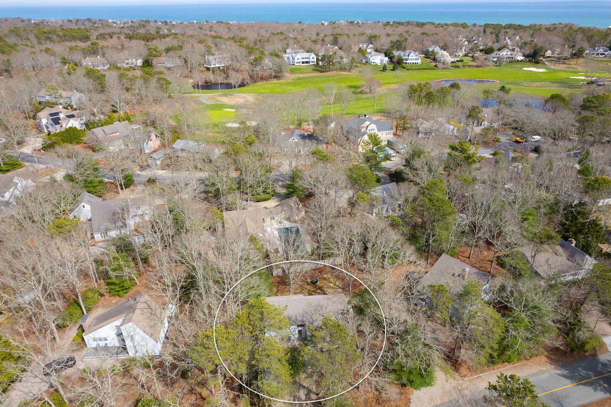 213 Fells Pond Road Mashpee, MA 02649 - Photo 4 of 50 1-web-or-mls-Fells Pond aerials Marked-2