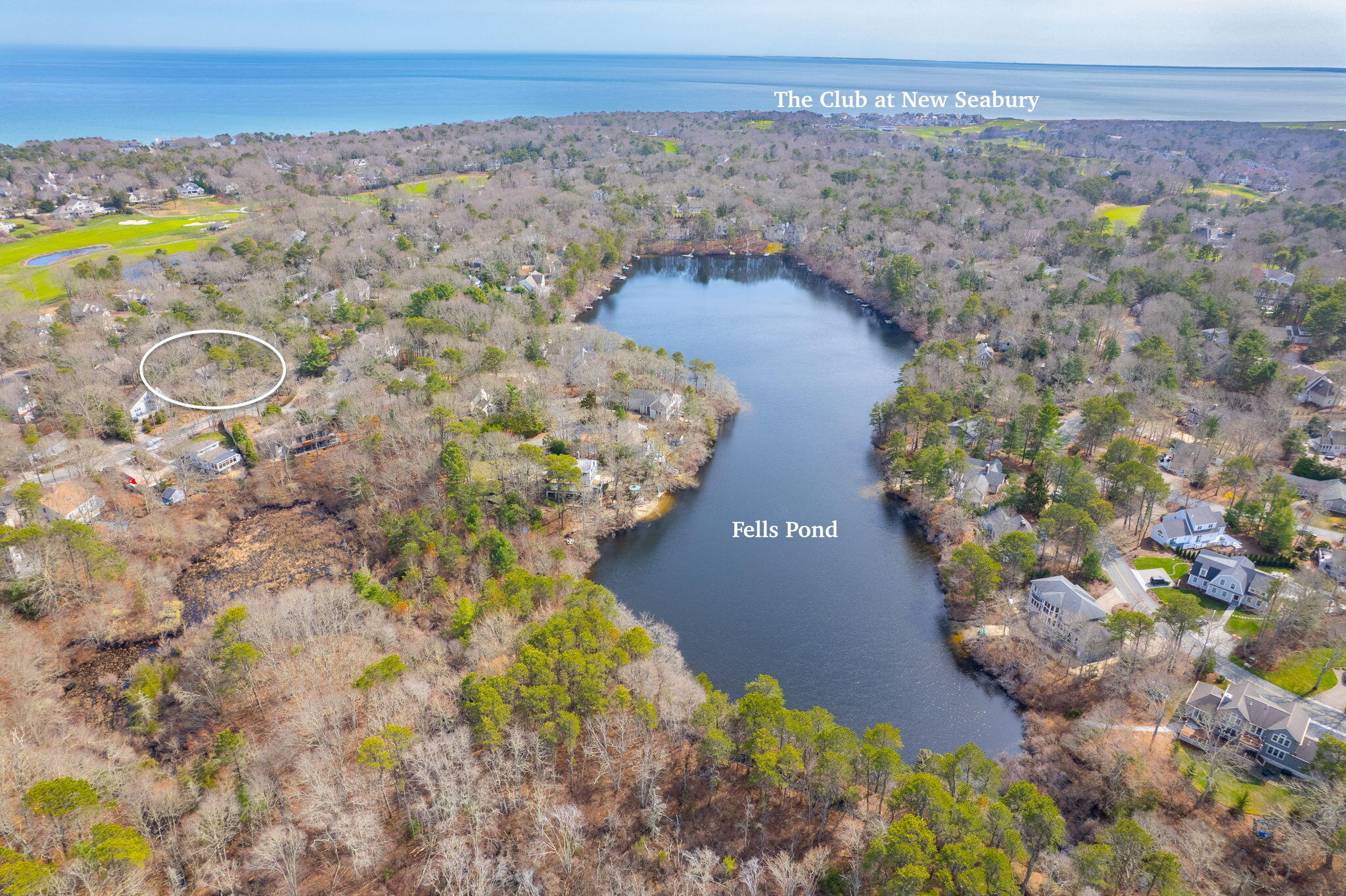 213 Fells Pond Road Mashpee, MA 02649 - Photo 10 of 50 8-web-or-mls-Fells Pond aerials Marked-9