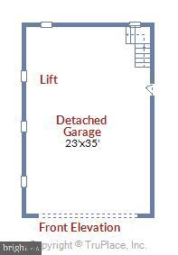 448 Forest Beach Road Annapolis, MD 21409 - Photo 104 of 105 Main level garage floor plan