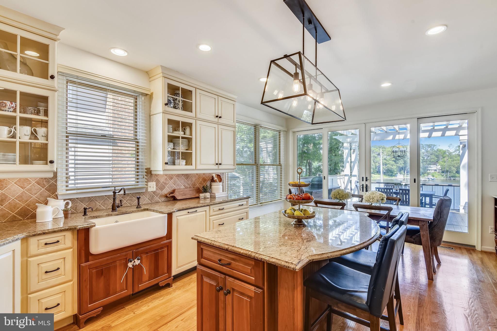 448 Forest Beach Road Annapolis, MD 21409 - Photo 15 of 105 Farm sink and large island