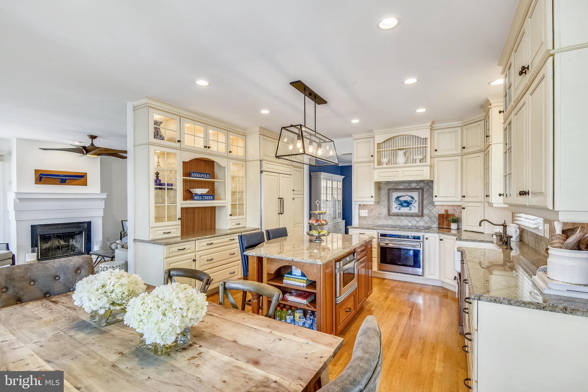 448 Forest Beach Road Annapolis, MD 21409 - Photo 16 of 105 Kitchen opens to family room
