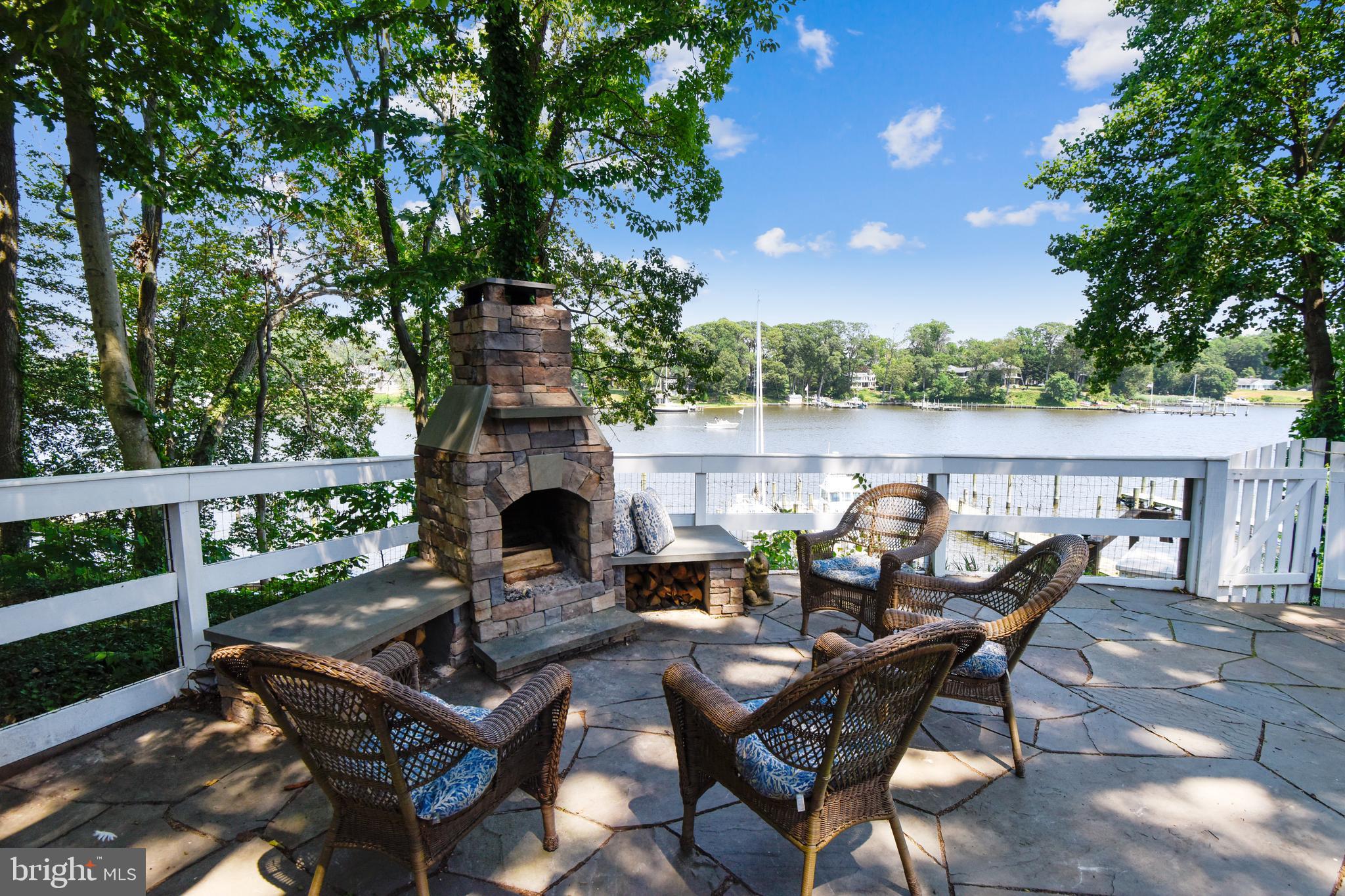 448 Forest Beach Road Annapolis, MD 21409 - Photo 26 of 105 Outdoor fireplace