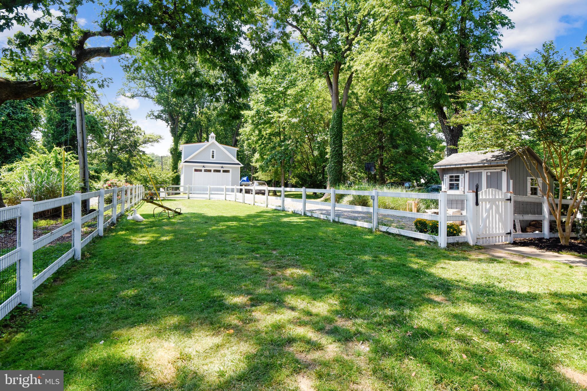 448 Forest Beach Road Annapolis, MD 21409 - Photo 89 of 105 View of front yard toward garage