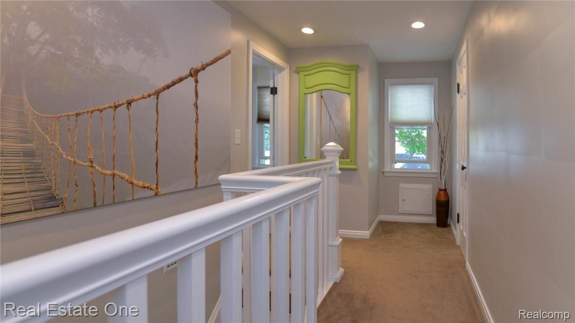 141 Riddle Street Howell, MI 48843 - Photo 19 of 46 Upstairs Hallway view 2