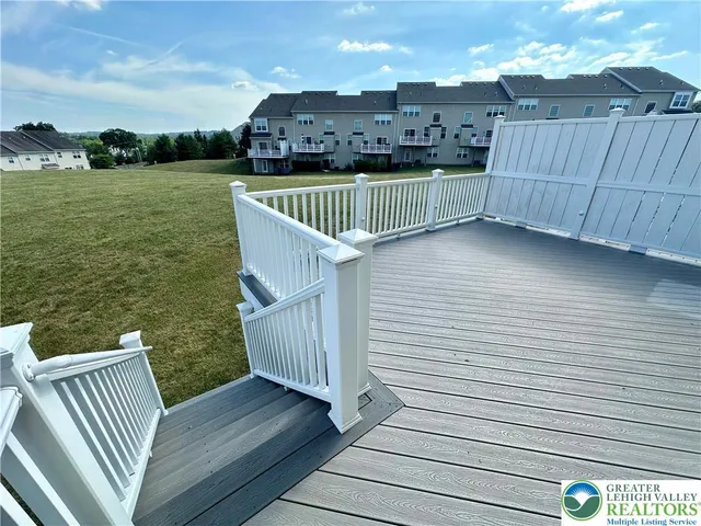 a view of deck and patio