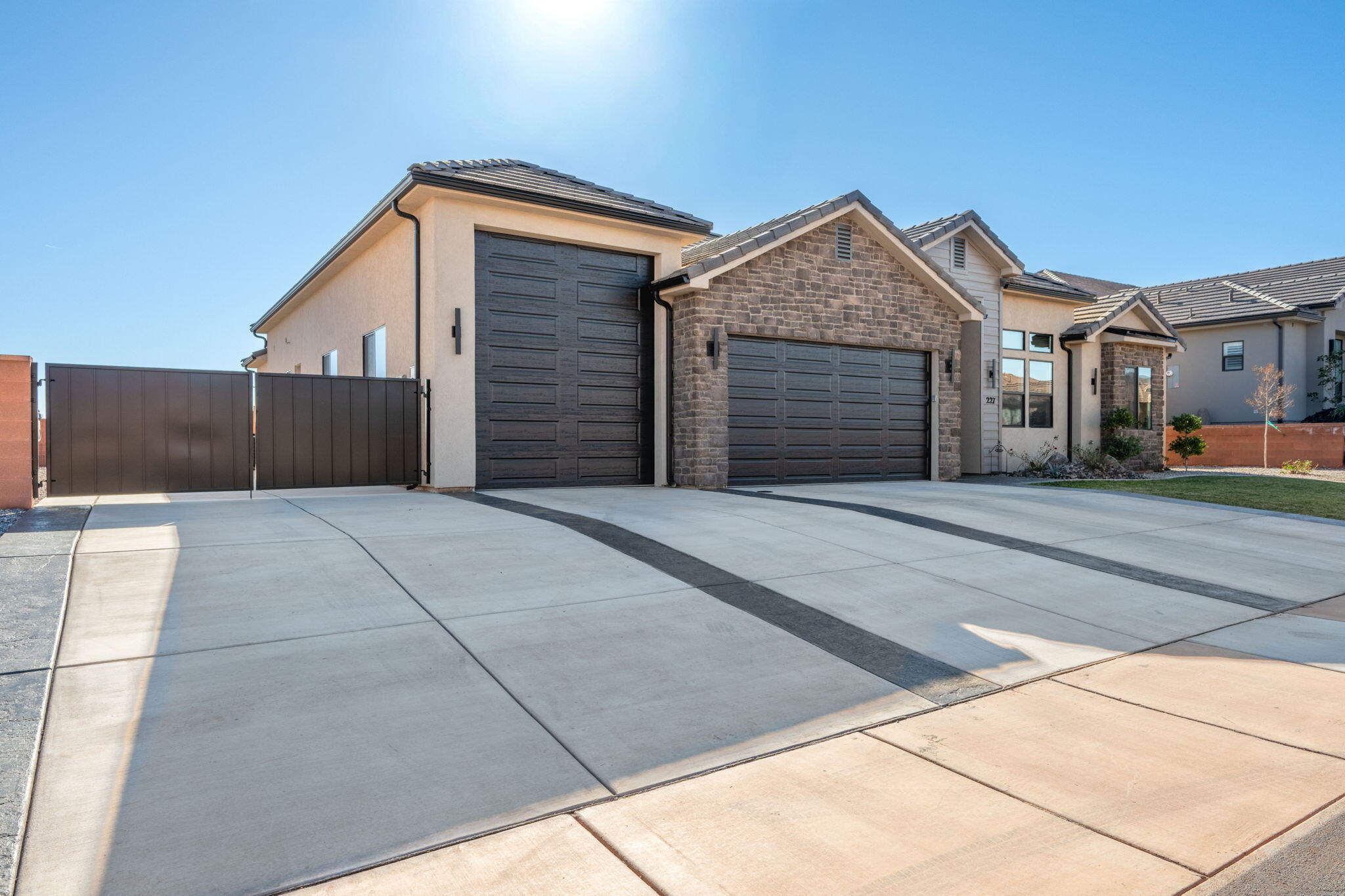 227 United Way Ivins, UT 84738 - Photo 1 of 28 Extra-deep garage with Epoxy Floors. Oversized RV Pad