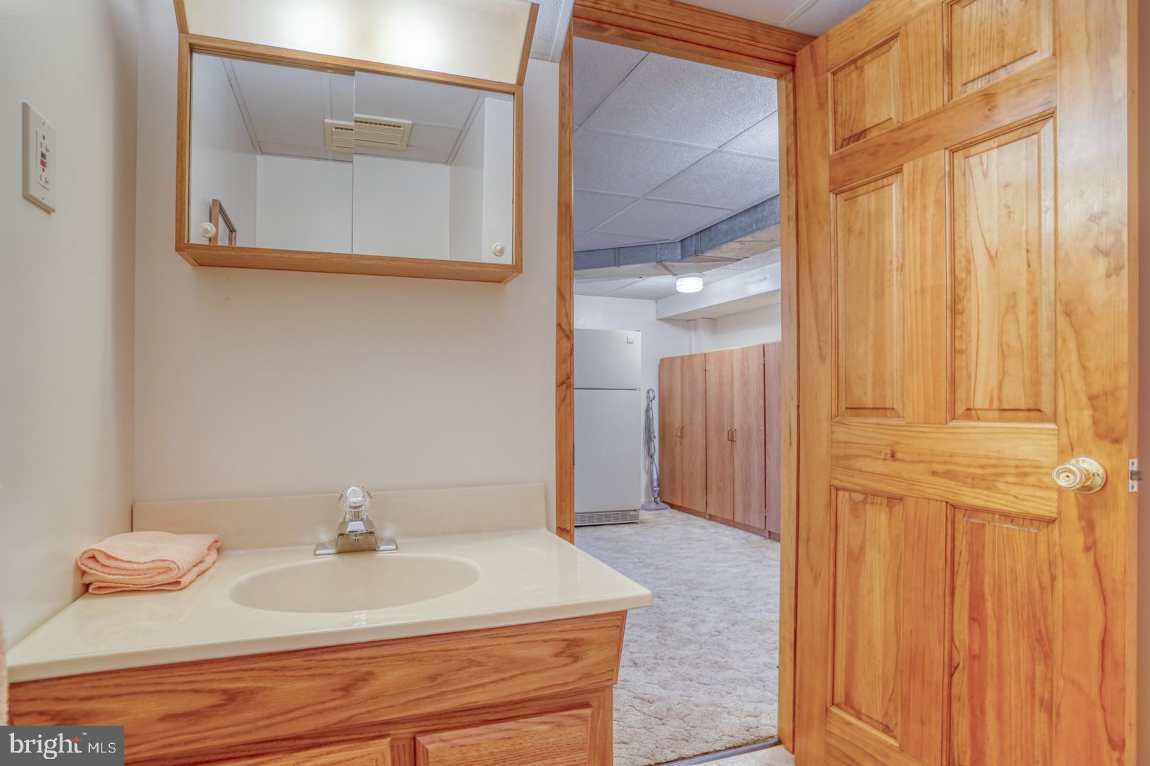 20 Tammie Drive Bear, DE 19701 - Photo 32 of 37 a bathroom with a sink and a mirror