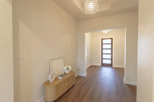 wooden floor in an empty room