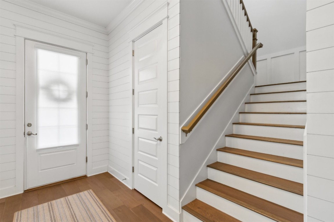 2930 Riverbend Walk Fernandina Beach, FL 32034 - Photo 34 of 60 a view of entryway with wooden floor and stairs