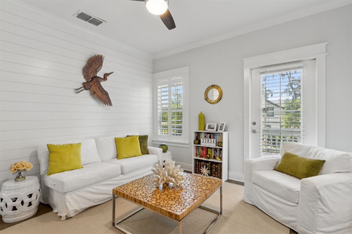 2930 Riverbend Walk Fernandina Beach, FL 32034 - Photo 37 of 60 a living room with furniture and a window