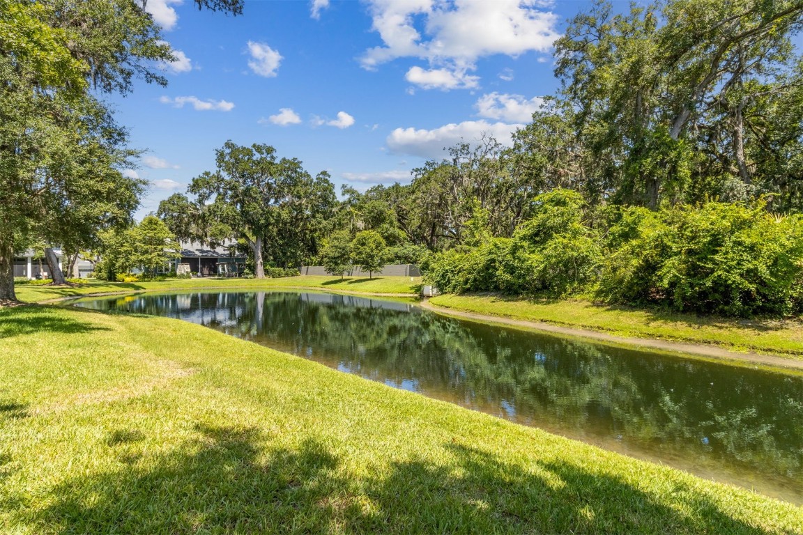2930 Riverbend Walk Fernandina Beach, FL 32034 - Photo 56 of 60 a view of a lake with a big yard