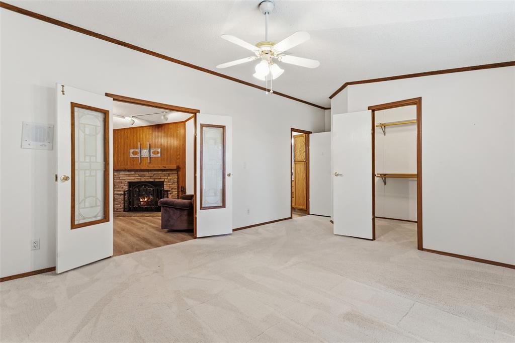 7398 County Road 334 Tyler, TX 75708 - Photo 17 of 39 Bedroom off Private Den with Fireplace