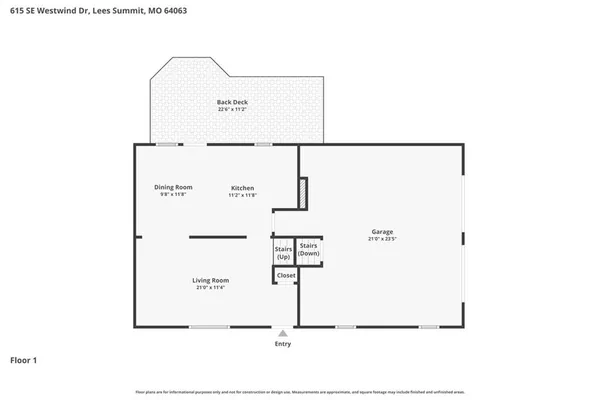 $275,000 | 615 Southeast Westwind Drive, Lee's Summit, MO 64063
