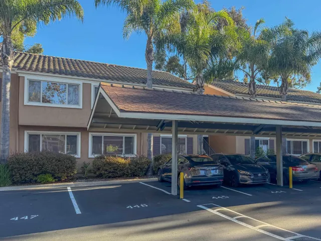 a view of a house with a patio