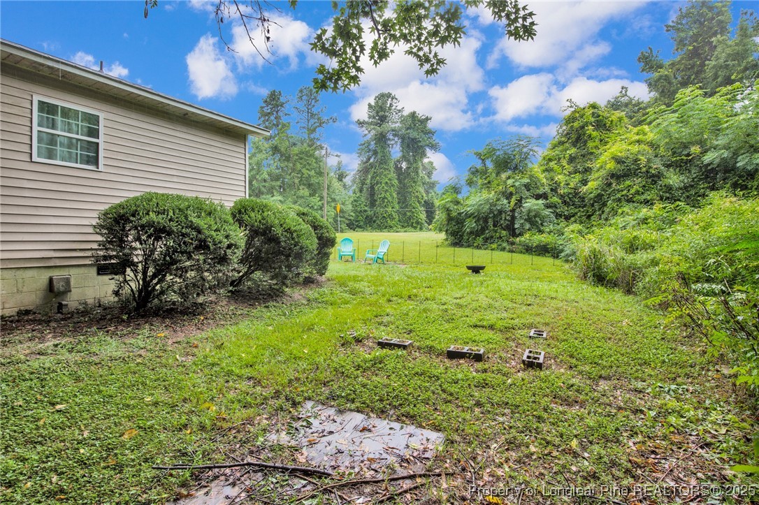 112 Madison Road Carthage, NC 28327 - Photo 27 of 27 a view of a backyard with plants and large trees