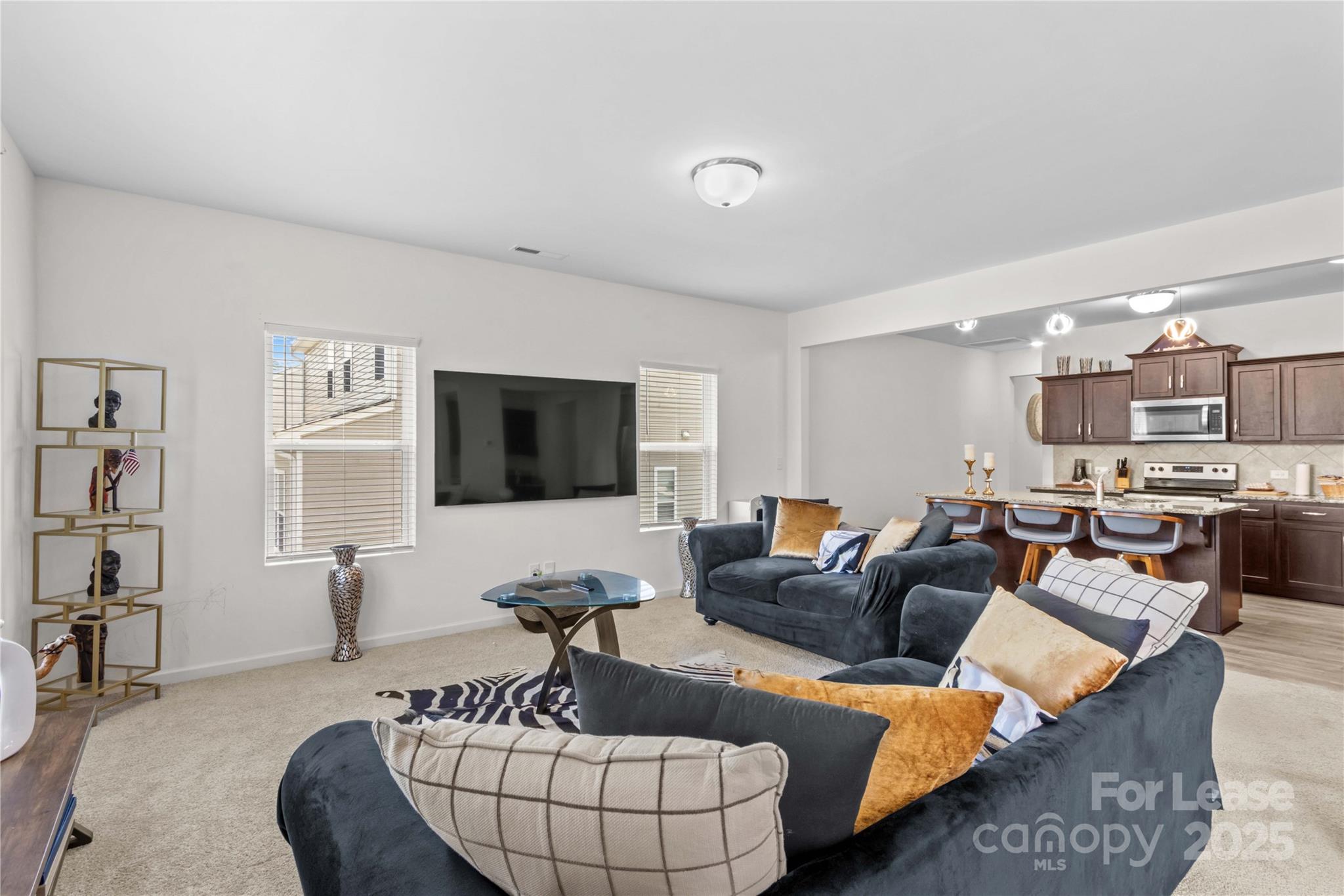 125 Mooring Drive Statesville, NC 28677 - Photo 11 of 32 a living room with furniture and a flat screen tv