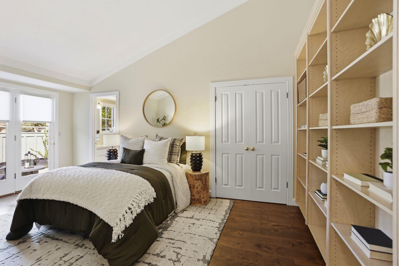 25381 Markham Lane Salinas, CA 93908 - Photo 33 of 47 a bedroom with a bed and cabinets