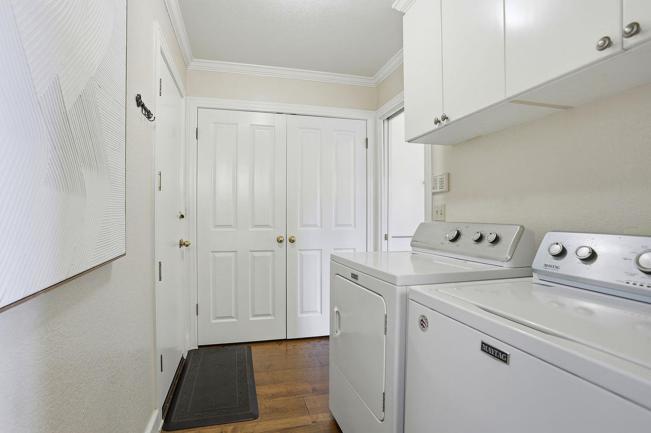 25381 Markham Lane Salinas, CA 93908 - Photo 36 of 47 a view of utility room with washer and dryer