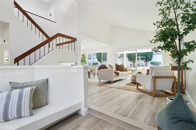 a kitchen with a sink stove and microwave