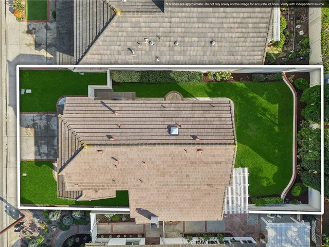 a outdoor view with a sitting space