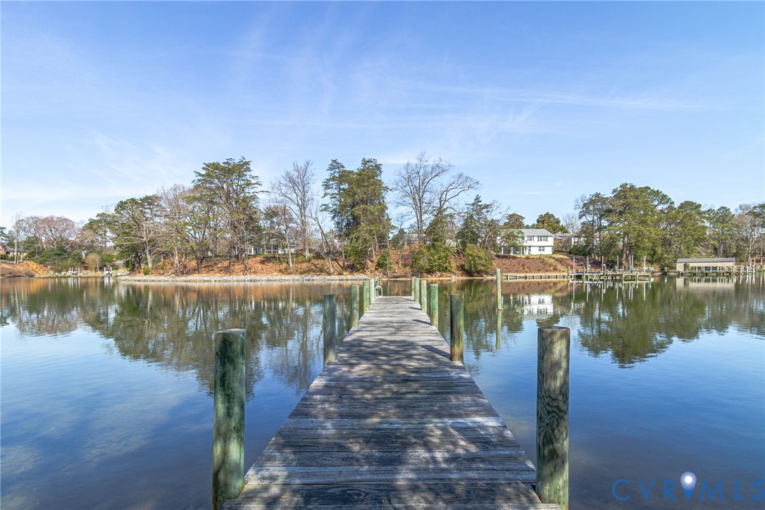 5337 Irvington Road White Stone, VA 22578 - Photo 14 of 53 Dock area featuring a water view