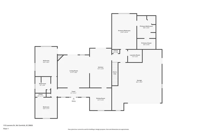 $489,000 | 113 Laurens Drive, McCormick, SC 29835