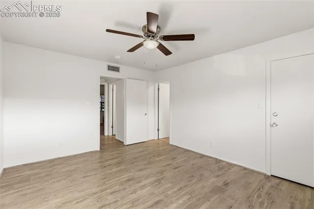 wooden floor in an empty room