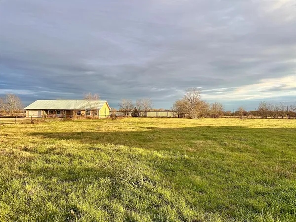 a view of an ocean and beach