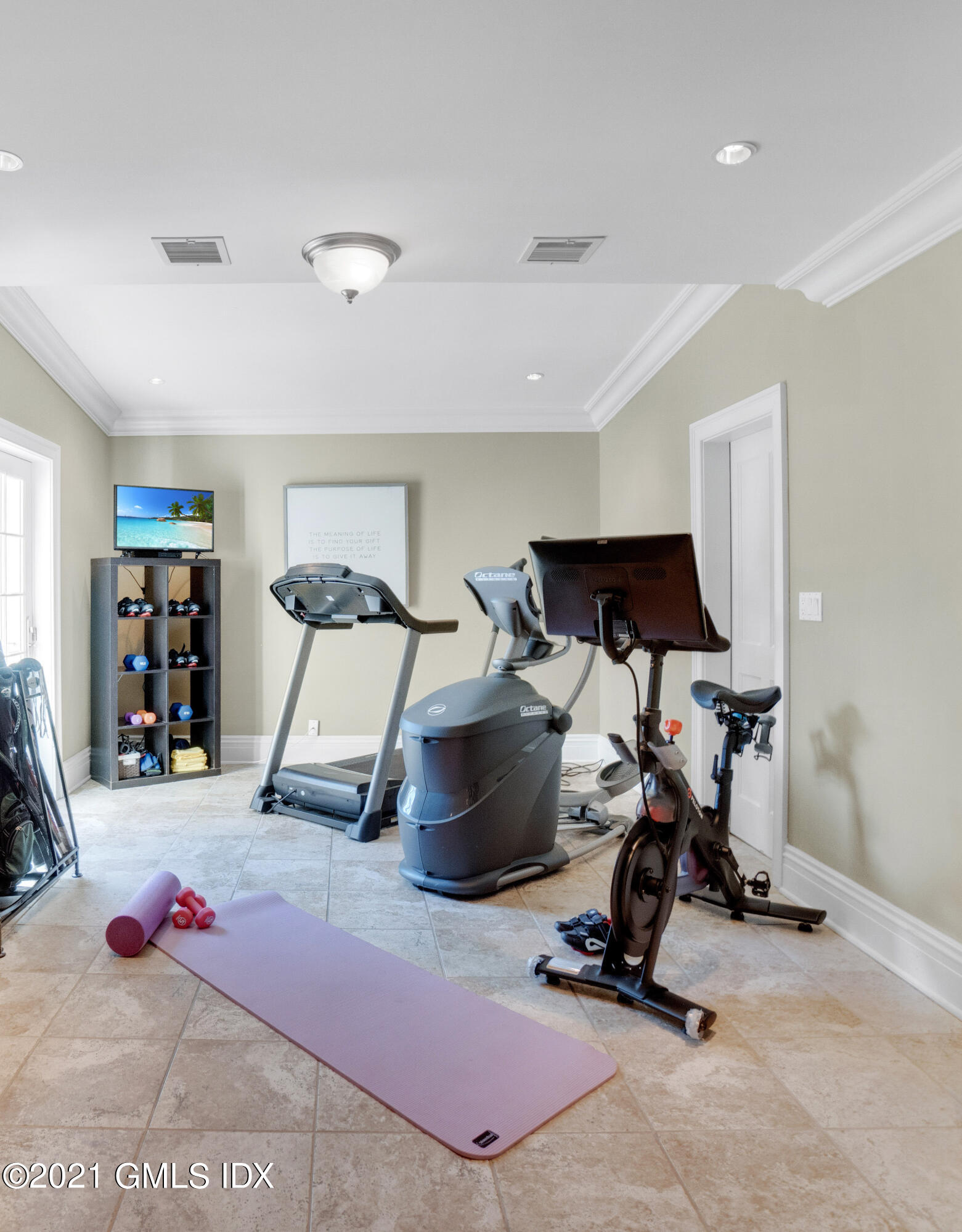 20 Ballwood Road Old Greenwich, CT 06870 - Photo 24 of 32 a view of a room with gym equipment