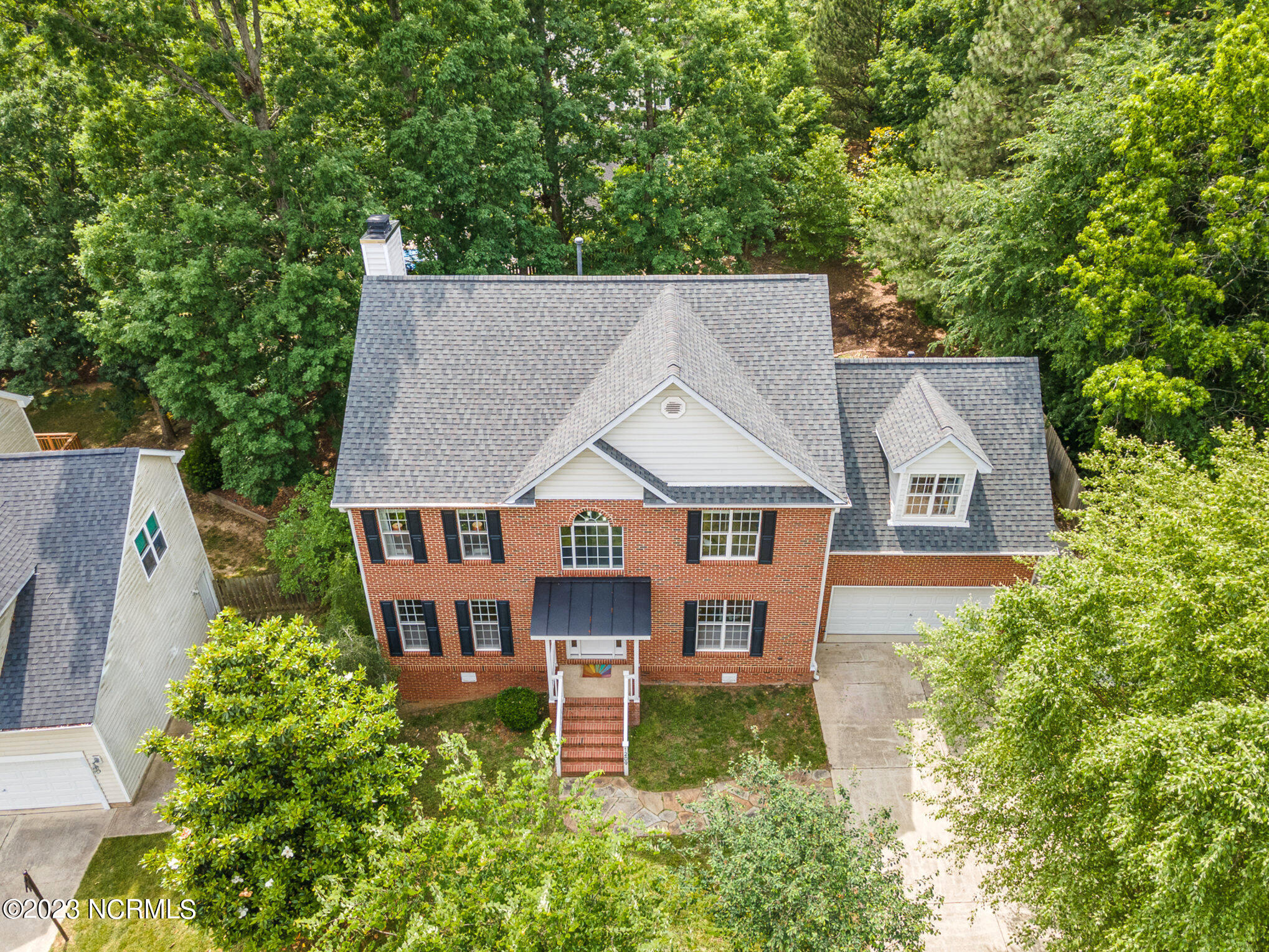 1209 Blackburn Road Apex, NC 27502 - Photo 34 of 38 Front Aerial 2