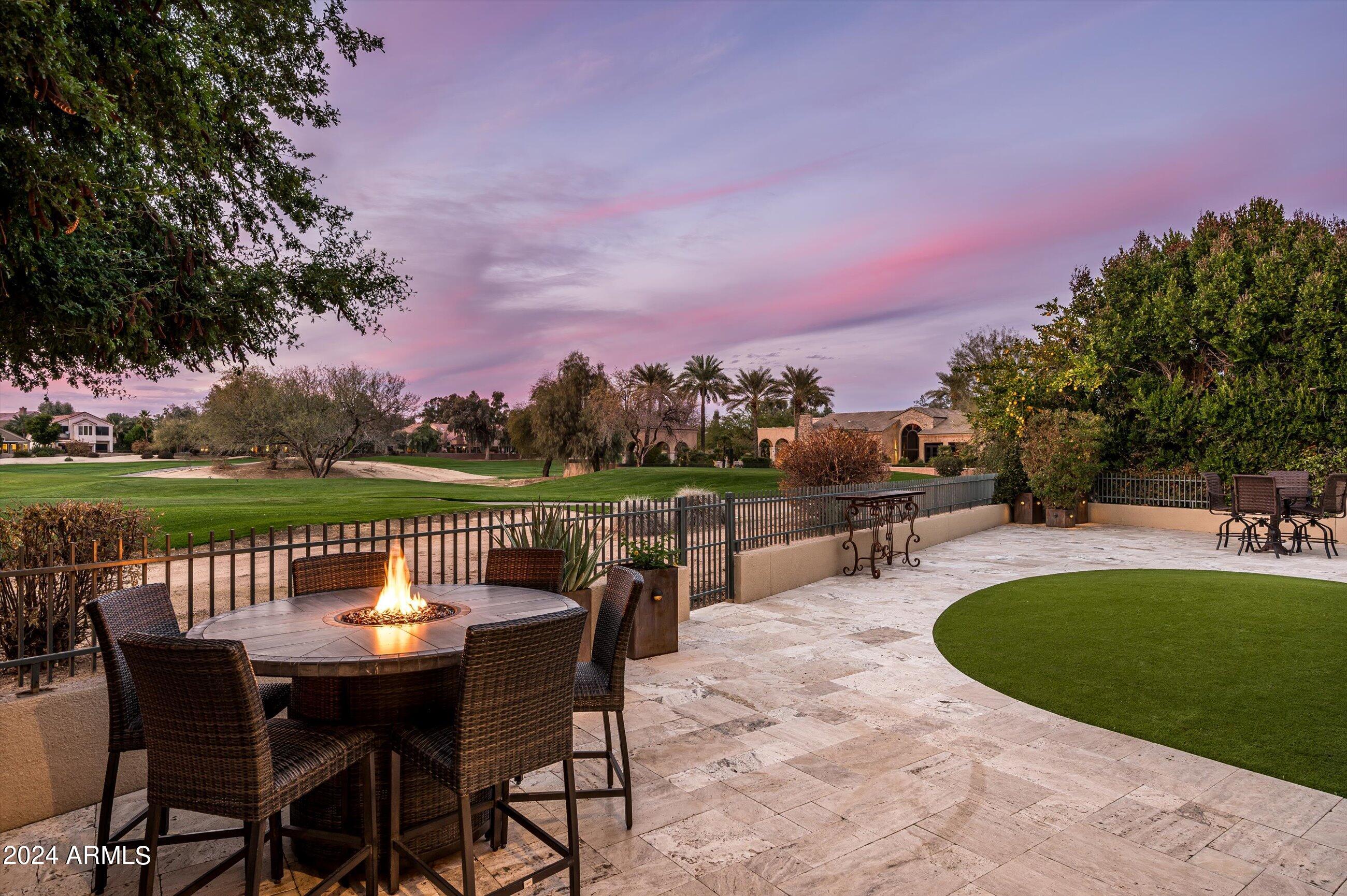 7740 East Gainey Ranch Road, Unit 9 Scottsdale, AZ 85258 - Photo 49 of 55 Twilight Views