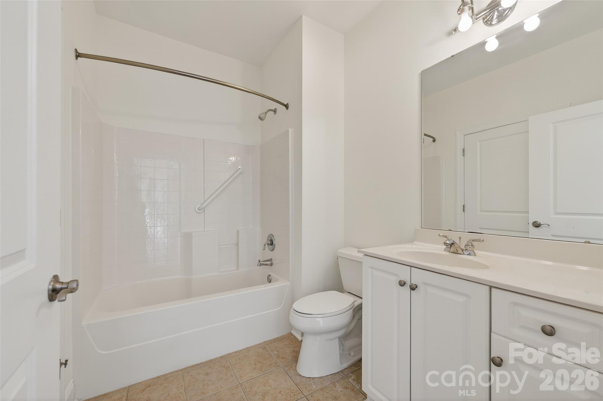 2803 Bellasera Way Matthews, NC 28105 - Photo 23 of 27 a bathroom with a sink toilet and shower