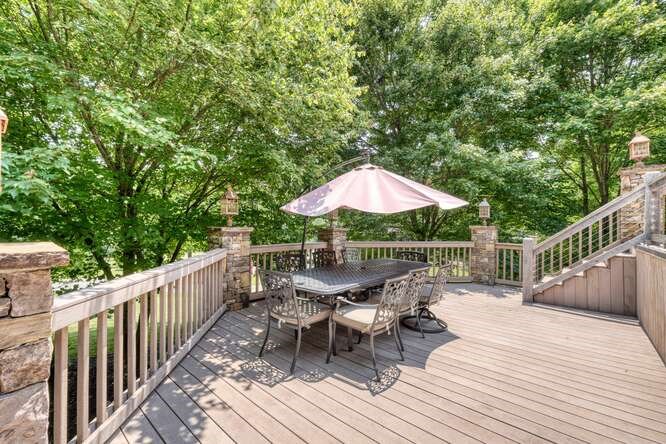 115 Dawsons Lane Murphy, NC 28906 - Photo 64 of 93 a view of deck with furniture and barbeque oven