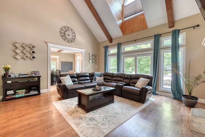 115 Dawsons Lane Murphy, NC 28906 - Photo 10 of 93 a living room with furniture and a large window