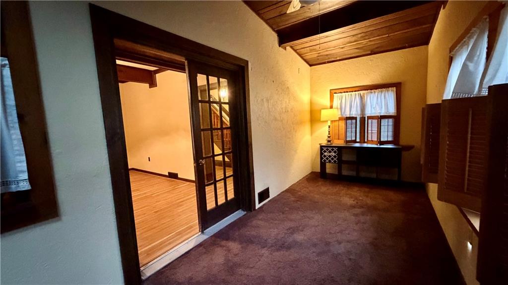 1425 Freeport Road Cheswick, PA 15024 - Photo 21 of 45 VIEW OF DEN SHOWING ENTRY THROUGH FRENCH DOORS TO LIVING ROOM!