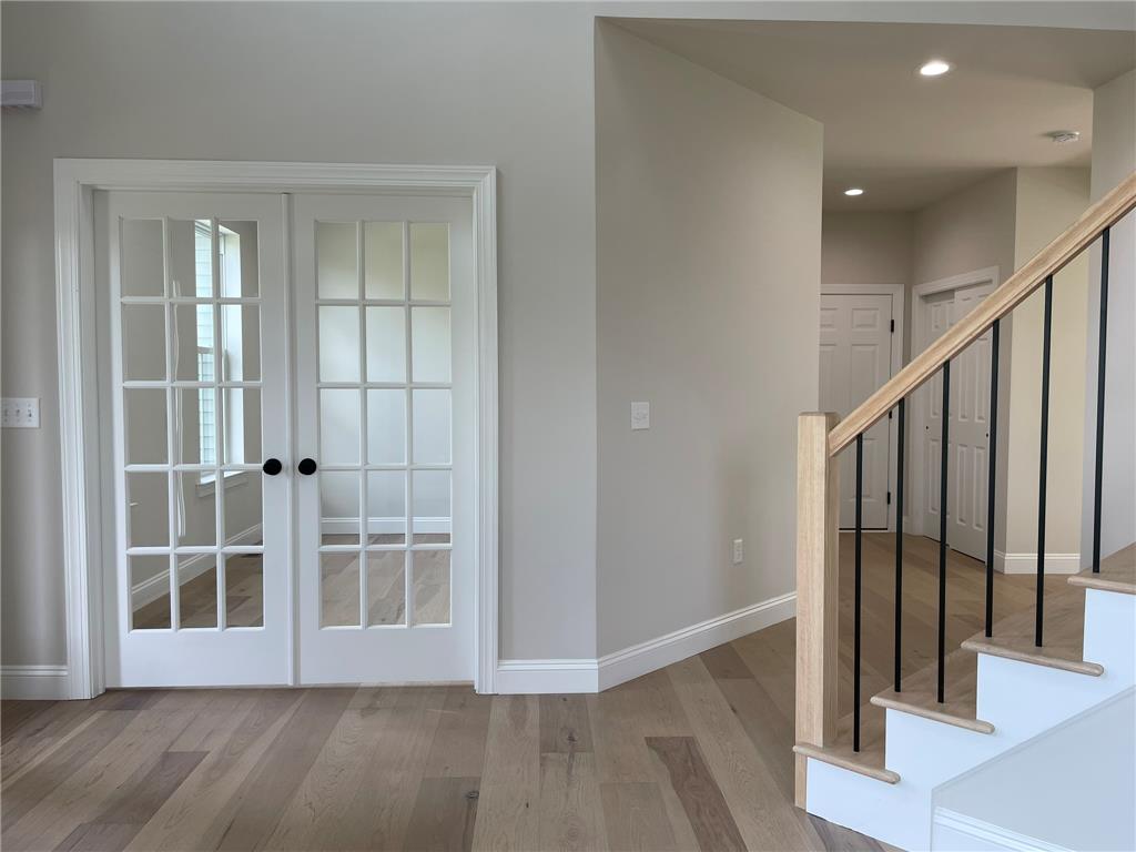 5043 Chapmans Road Orefield, PA 18069 - Photo 5 of 30 French doors and a graceful staircase welcome you into this well-lit home.