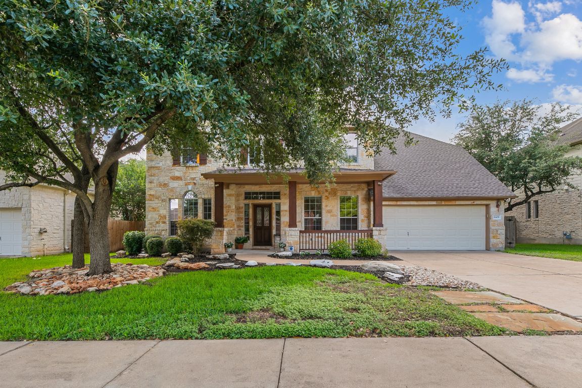 6408 Via Correto Drive Austin, TX 78749 - Photo 1 of 1 a front view of house with yard and green space