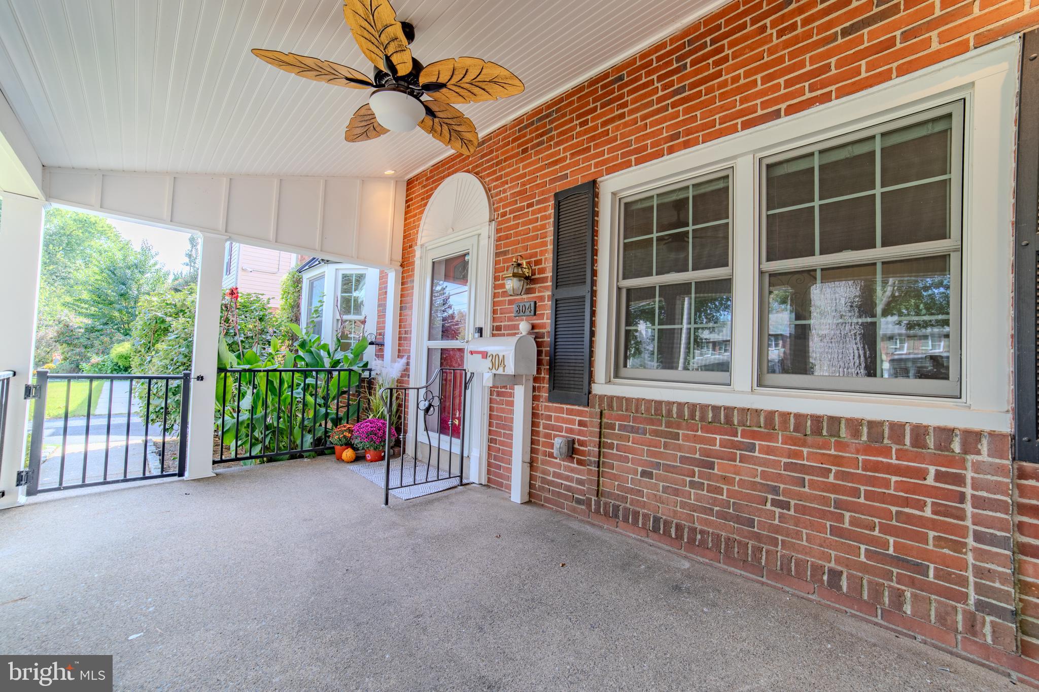 304 Earlington Road Havertown, PA 19083 - Photo 2 of 26 a view of a porch with a garden