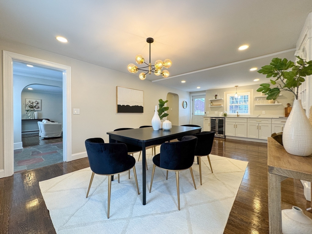51 Westfield Road Warwick, RI 02888 - Photo 12 of 31 a view of a dining room with furniture and wooden floor