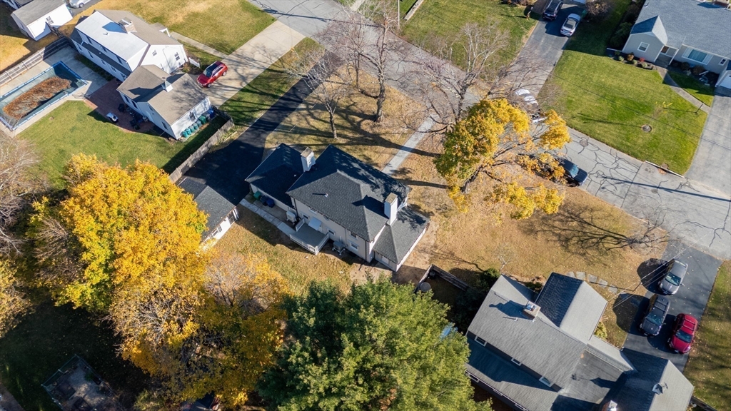 51 Westfield Road Warwick, RI 02888 - Photo 30 of 31 an aerial view of a house with a yard basket ball court and outdoor seating