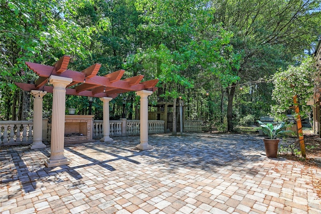 113 Country Lane Pooler, GA 31322 - Photo 11 of 51 Gazebo & outdoor fireplace