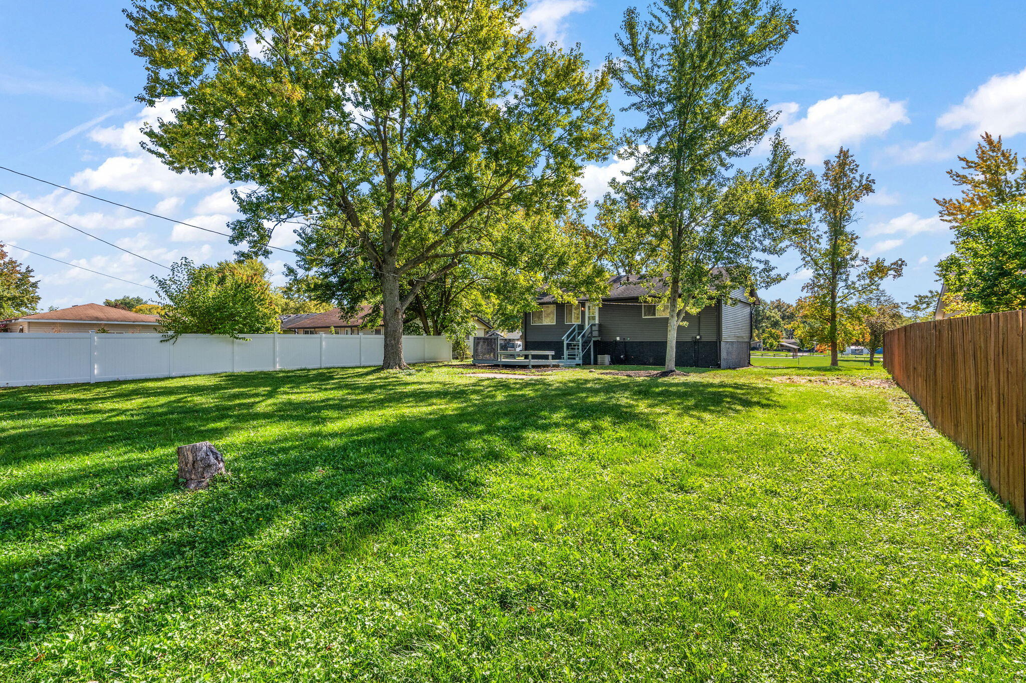 654 Cheyenne Drive Lowell, IN 46356 - Photo 10 of 11 a view of a house with a backyard