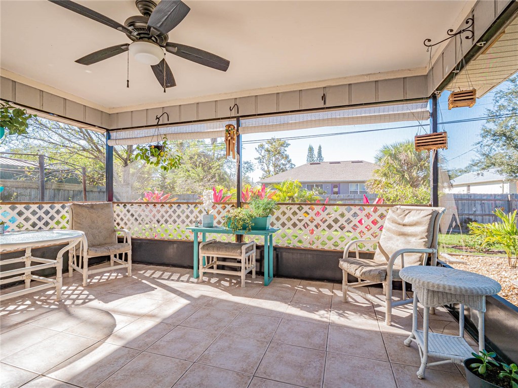 438 Columbus Street Sebastian, FL 32958 - Photo 32 of 32 a outdoor space with the view of a patio