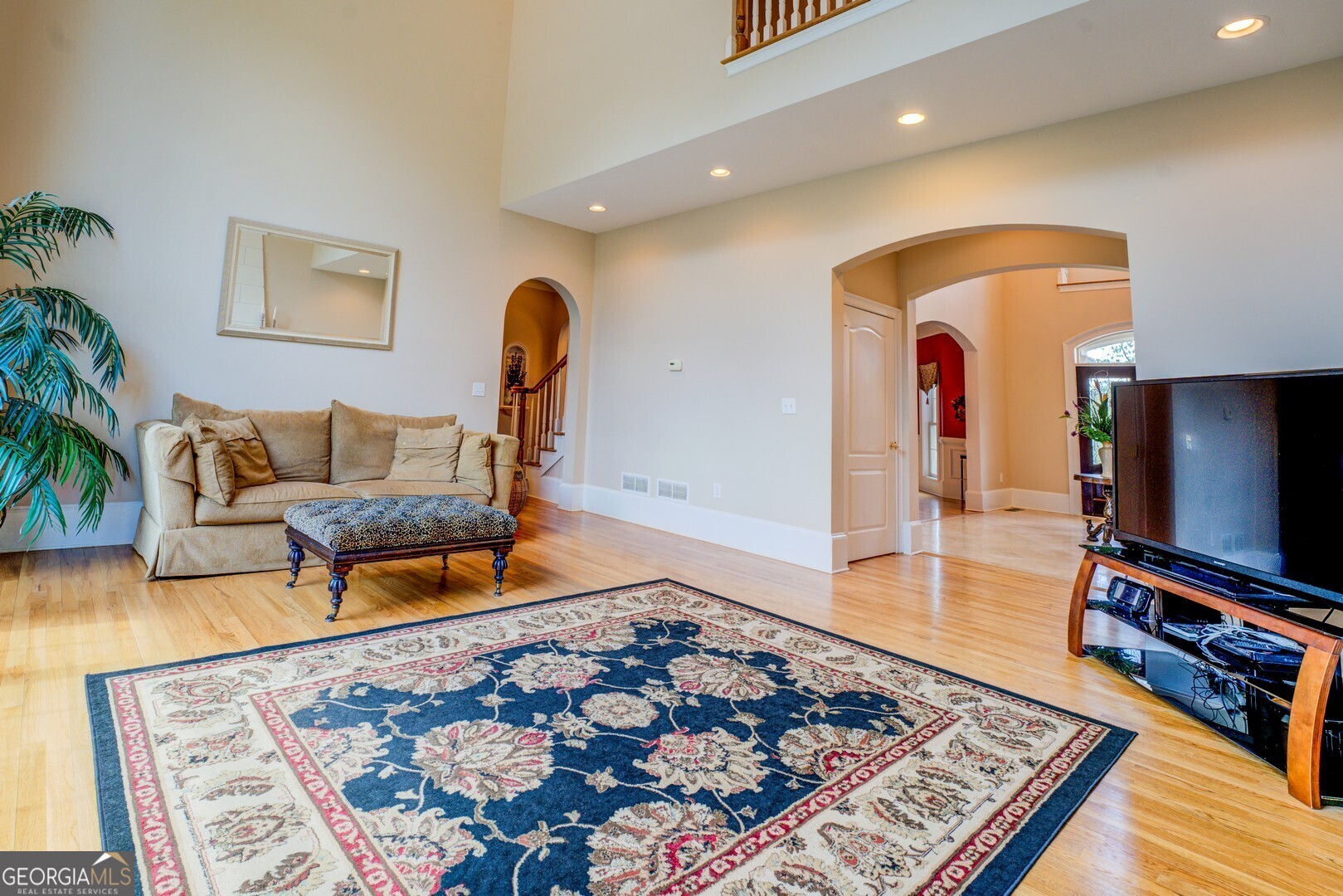 20207 State Highway 11 Monticello, GA 31064 - Photo 43 of 159 a living room with furniture and a flat screen tv