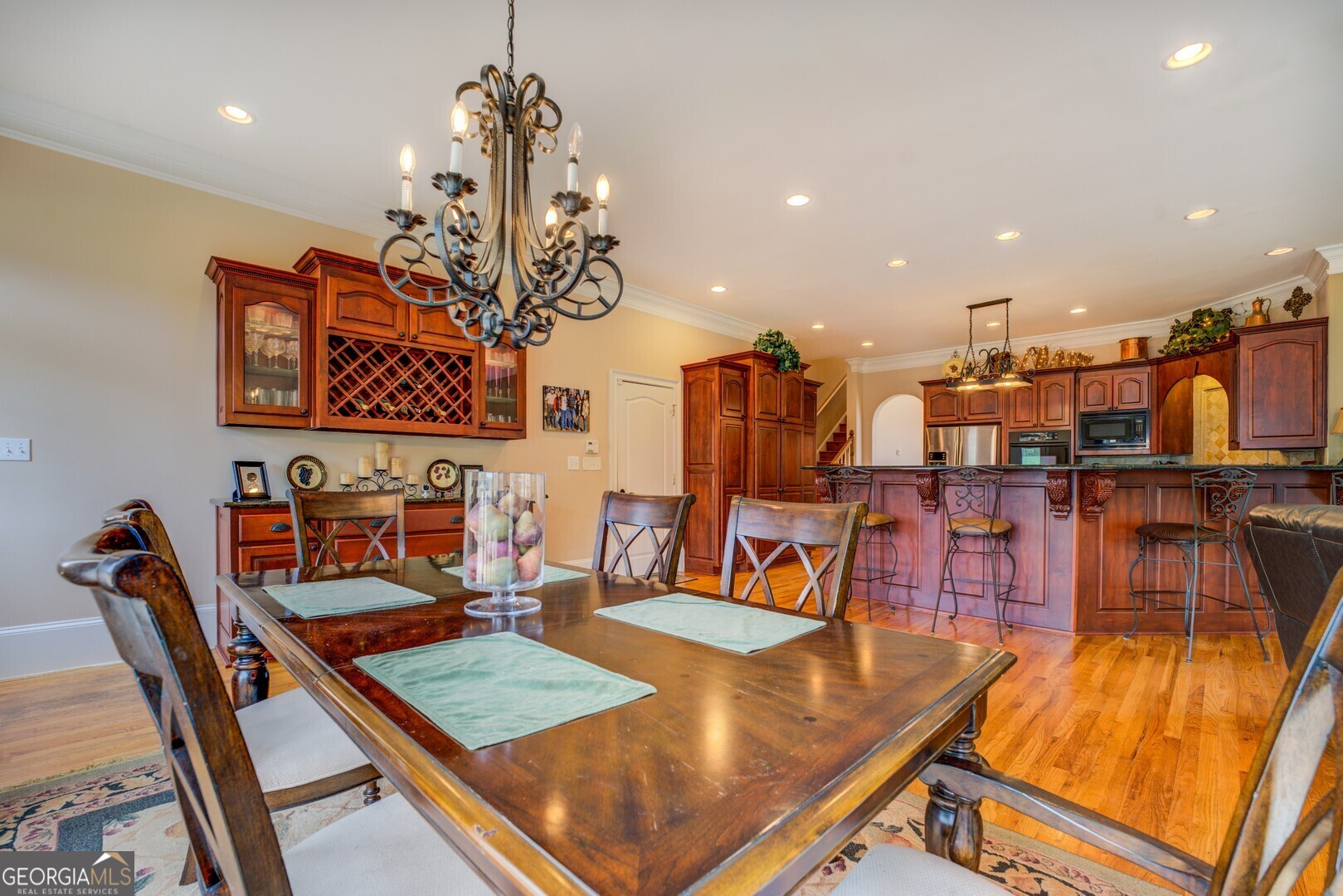 20207 State Highway 11 Monticello, GA 31064 - Photo 61 of 159 a view of a dining room with furniture
