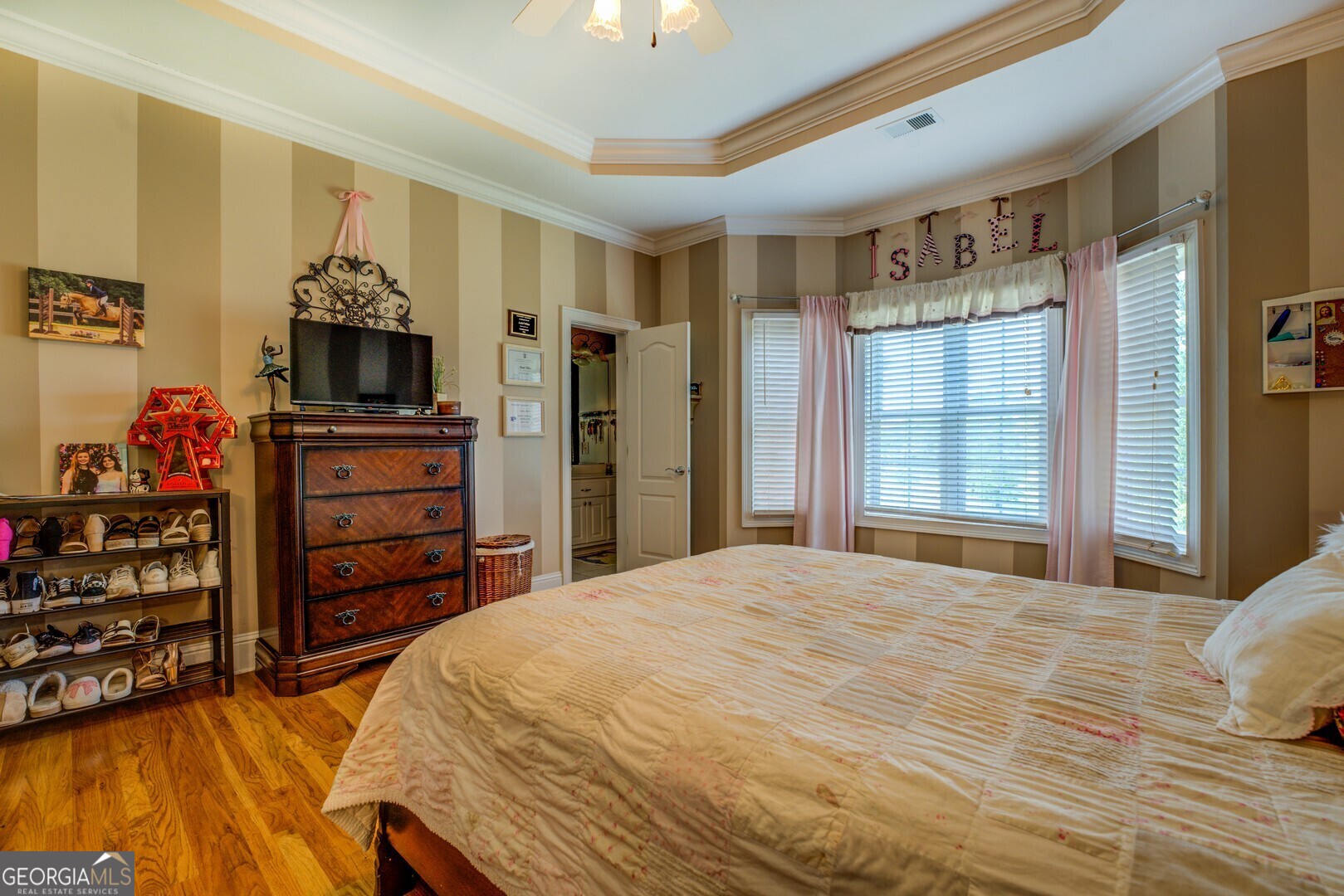 20207 State Highway 11 Monticello, GA 31064 - Photo 100 of 159 a bedroom with a bed and wooden floor