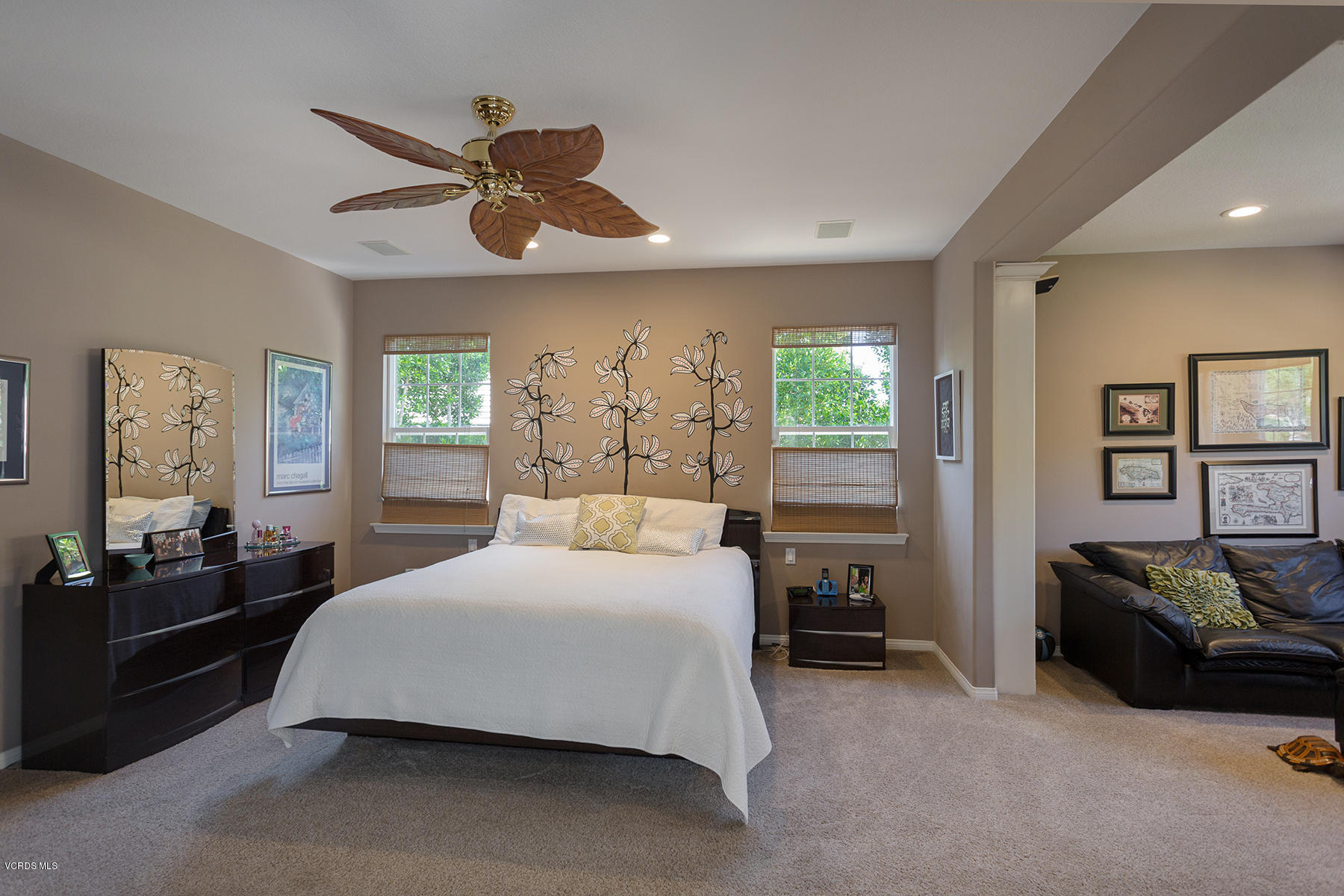 558 Rustic Hills Drive Simi Valley, CA 93065 - Photo 25 of 50 a bedroom with a bed and window